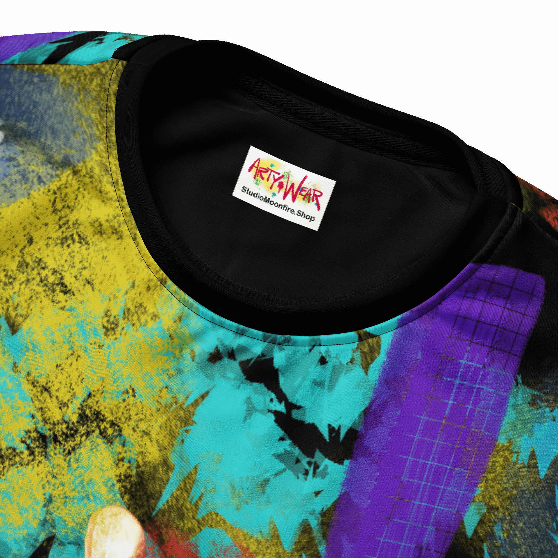 AbstractWear 'Night Flower' Unisex Art Sweatshirt product image (6)