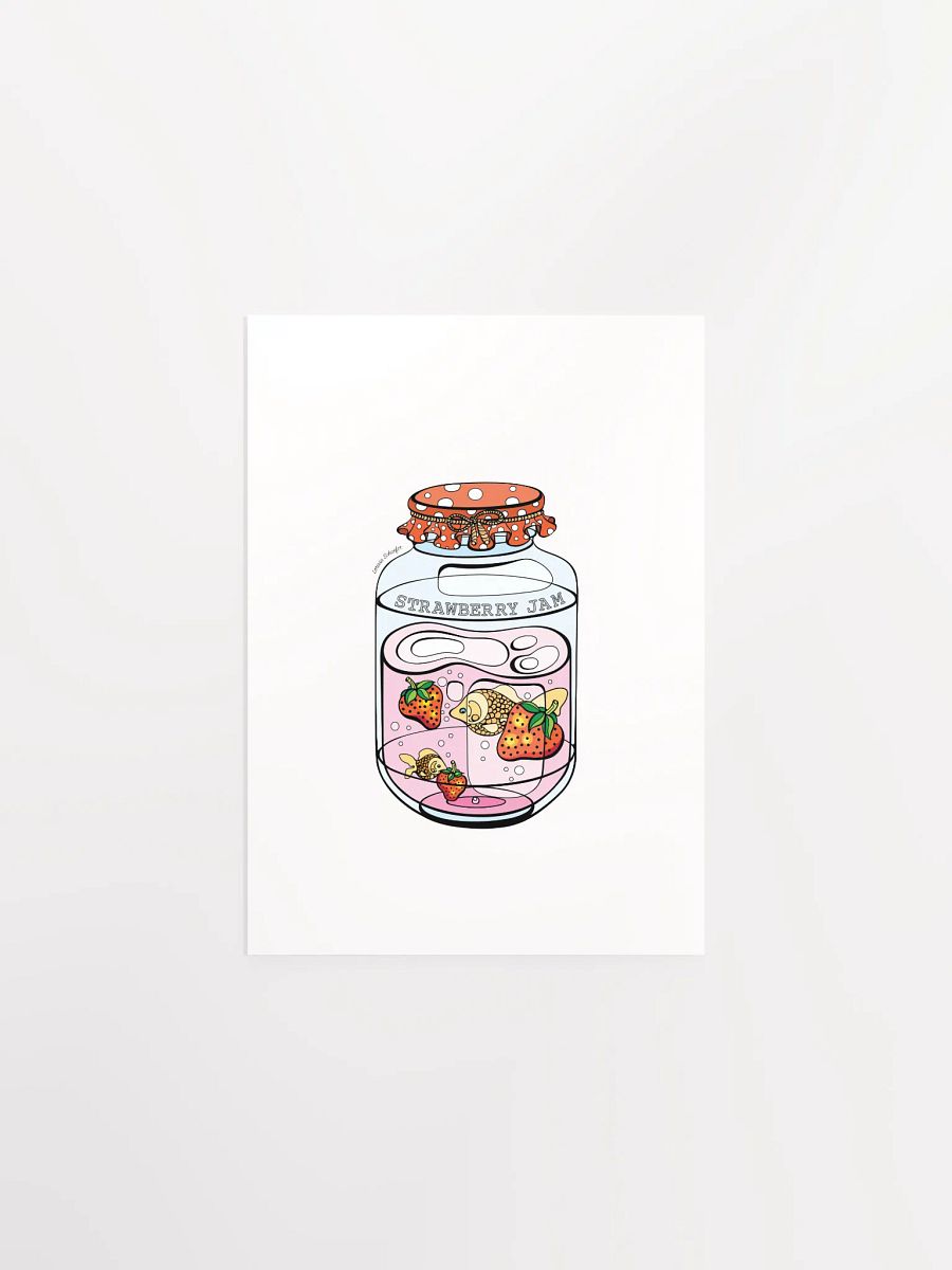 "Fantasy Strawberry Dream Jar" Print product image (4)