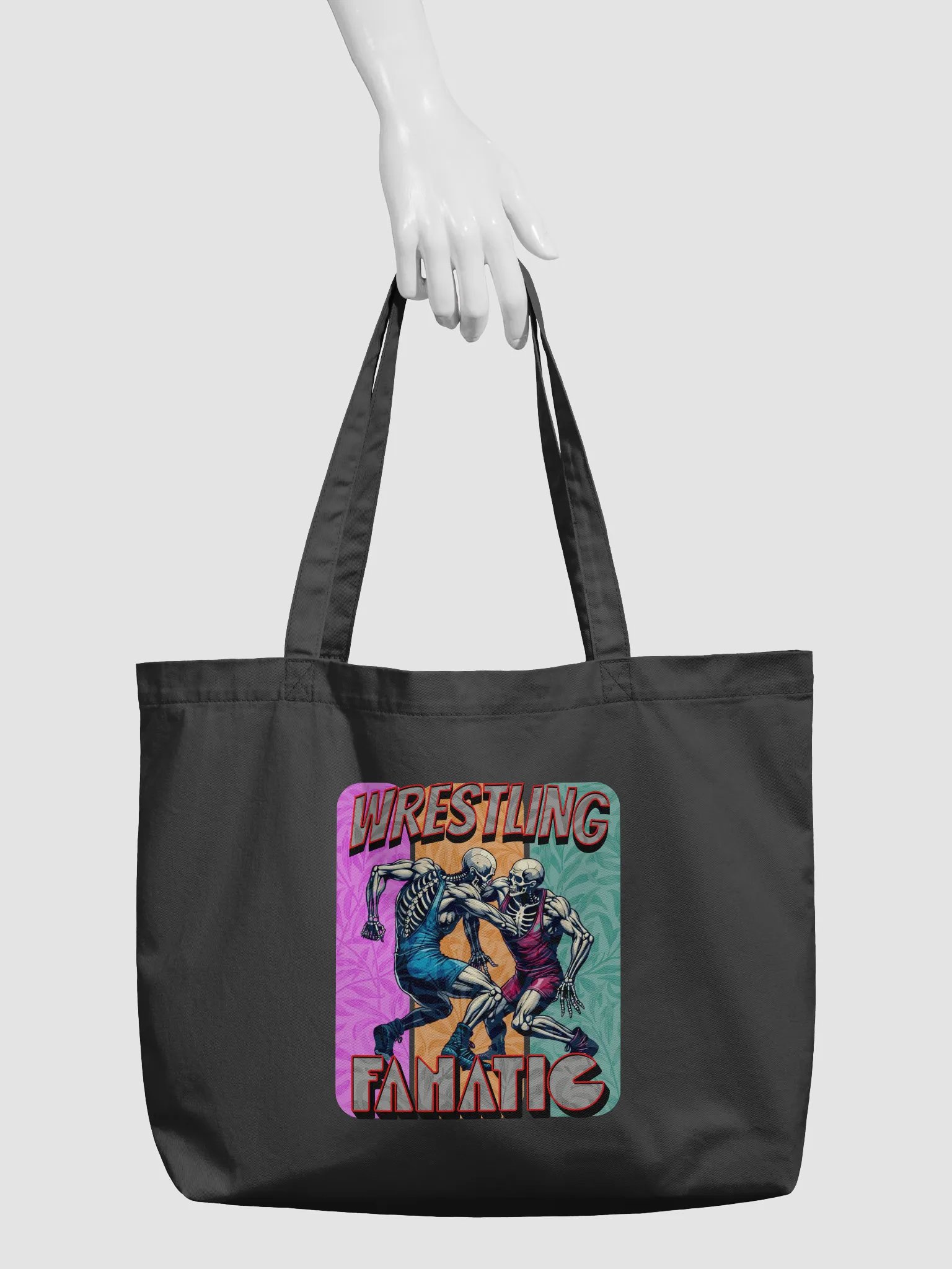 Wrestling Fanatic Organic Tote product image (3)