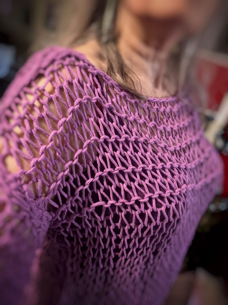 CATRINE (lightweight slouchy summer sweater) MADE TO ORDER product image (4)