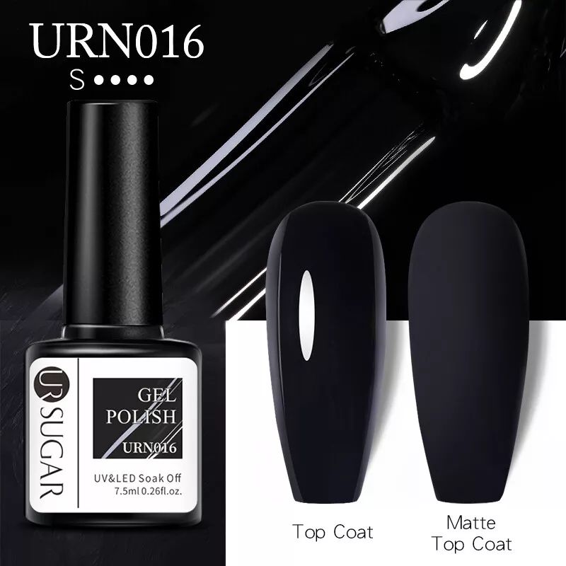 UR SUGAR Christmas Purple Gel Nail Polish Sequins UV LED Matte Varnish Base Top product image (7)