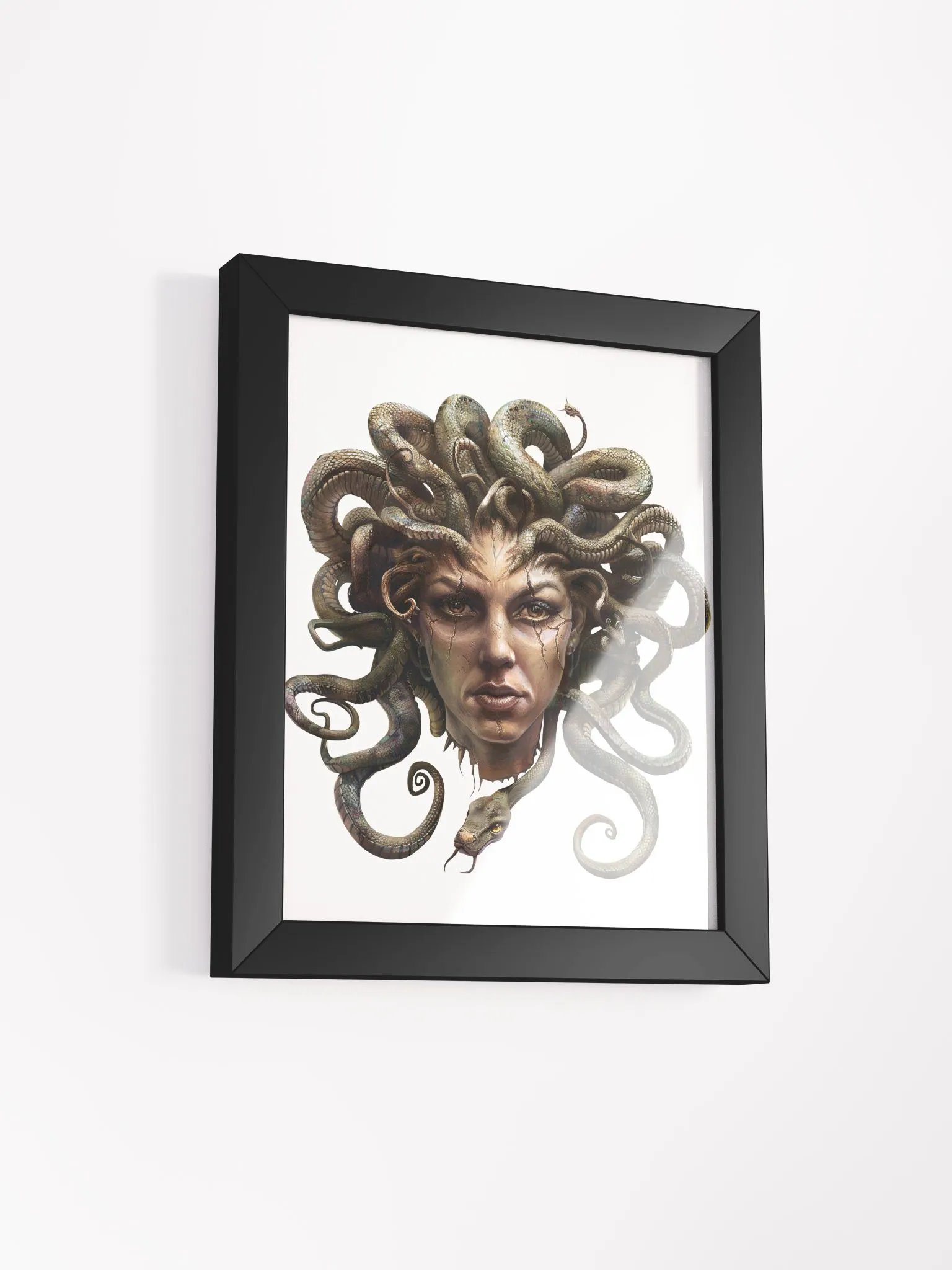 Medusa - The Gorgon - Framed High-Quality Matte Poster product image (10)