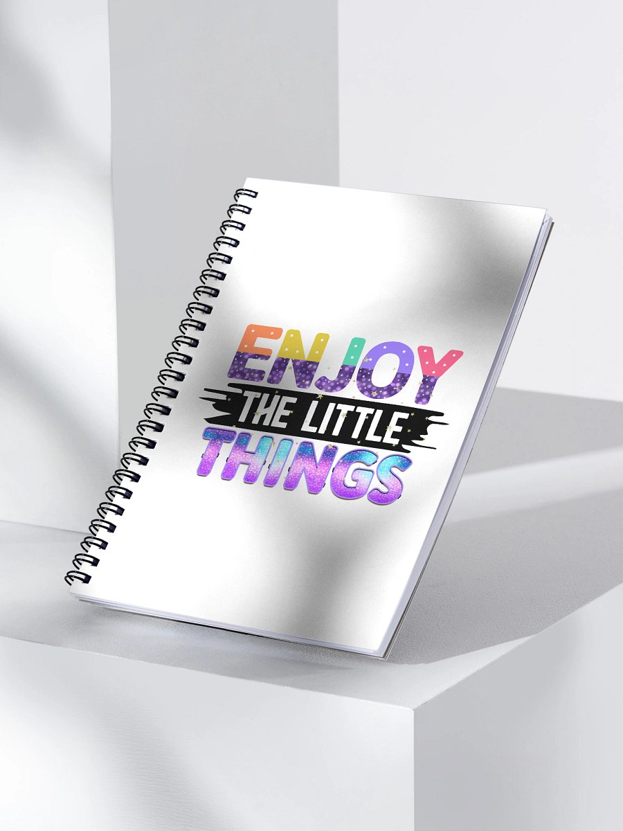 Vibrant Reminder Spiral Notebook product image (3)