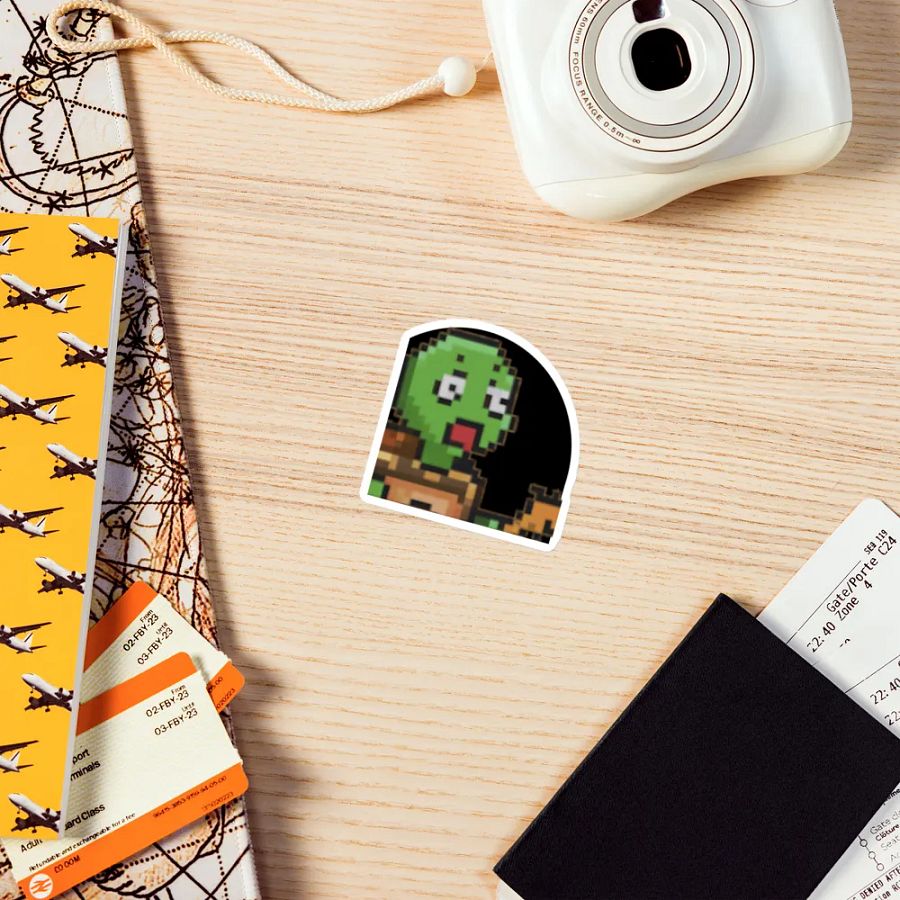 Woah Turtle Die-Cut Magnets product image (9)