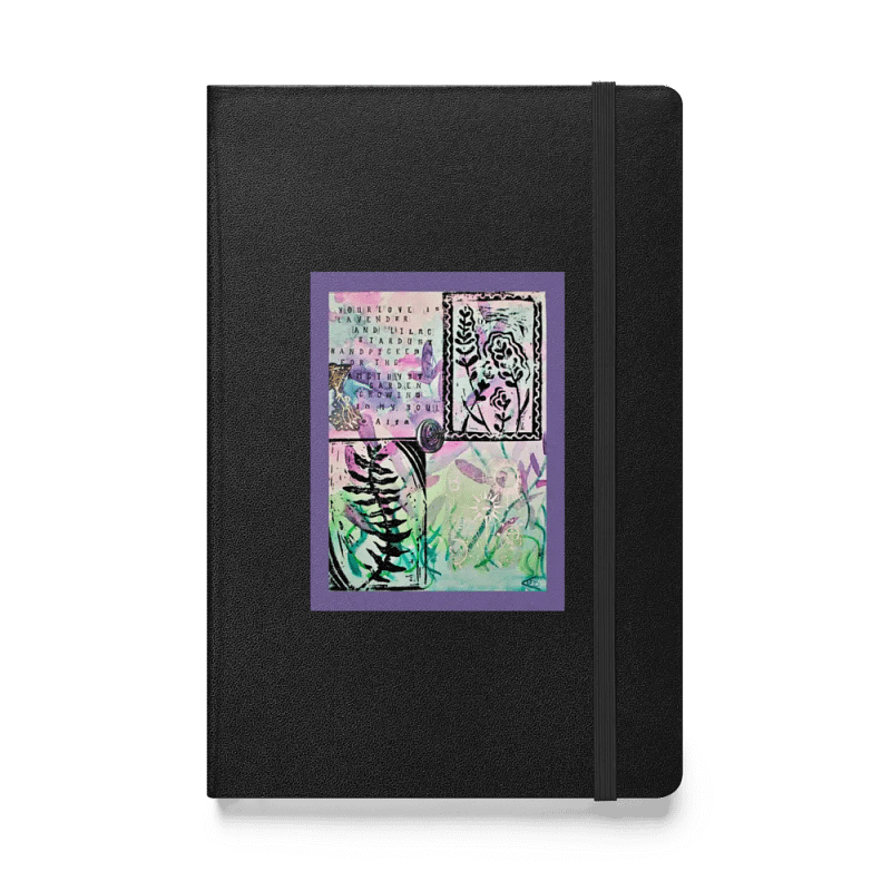 Lavender Love Hardcover Notebook