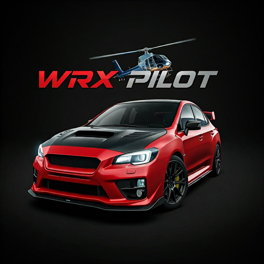 WRX.PILOT Sticker 3x3 product image (1)