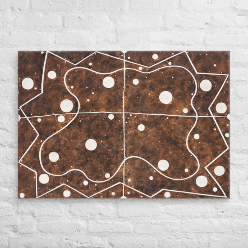 Possibility in Circles (2011) on canvas (28" x 40") product image (2)