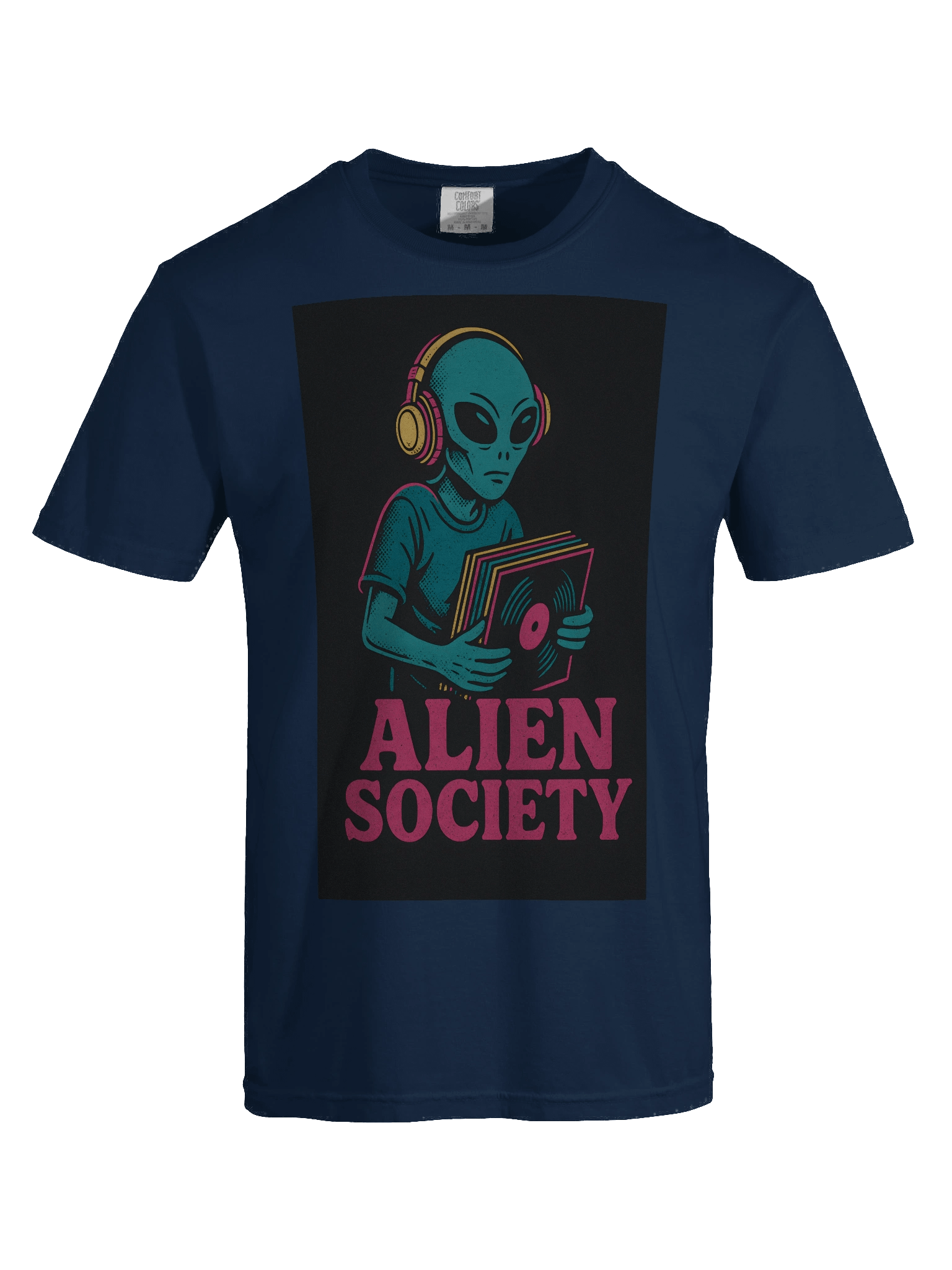 Alien Society Vinyl Vibes T-Shirt product image (1)