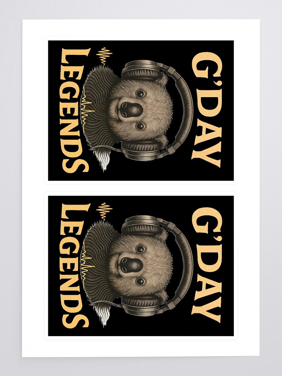 G'day Legends Stickers product image (3)