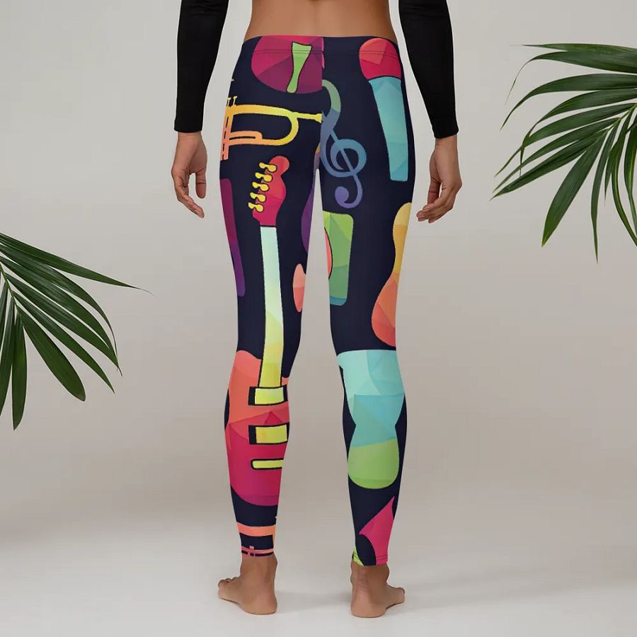 Musical Melody All-Over Leggings product image (4)