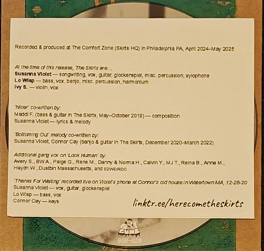 The Skirts - Call Someone Else [CD] product image (5)
