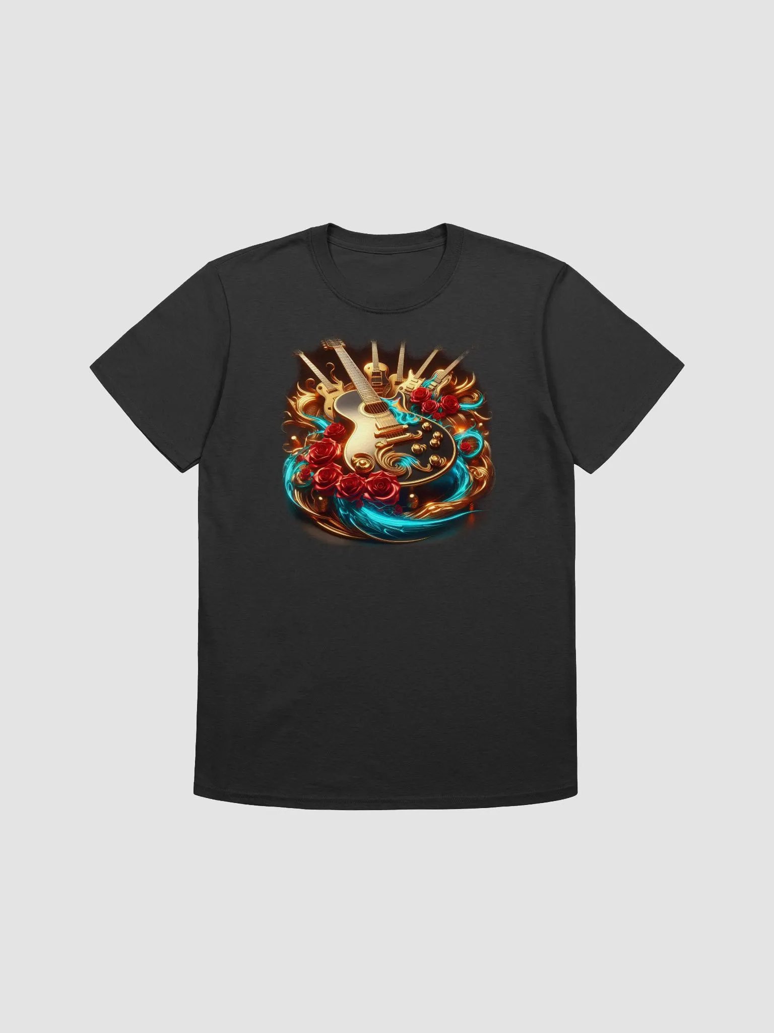 Electric Guitar Swirl - Unisex Guitar T-Shirt #16 product image (1)