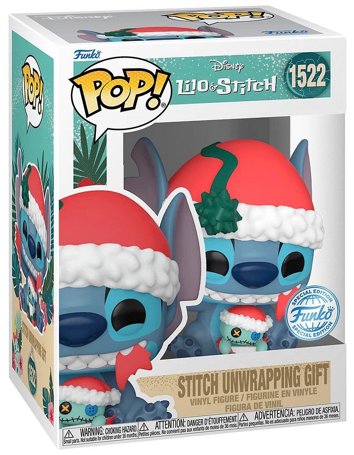 Funko POP! - Disney: Lilo & Stitch - Stitch Unwrapping Gift (Special Edition) product image (2)