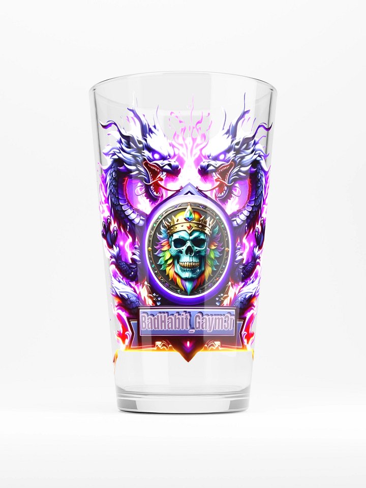 Badhabit_Gam3r Drinking Glass product image (1)
