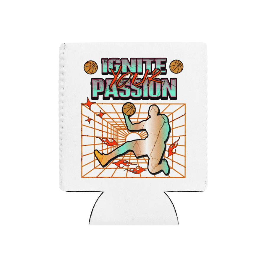 Ignite Your Passion Ignited Basketball Can Cooler product image (1)