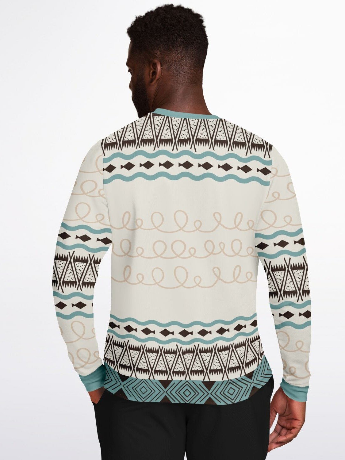 "Pathetic Human" Cat Sweater | Funny Sarcastic Pet Sweatshirt | Cat Lover Winter Outfit | Animal Humor Party Outfit product image (6)