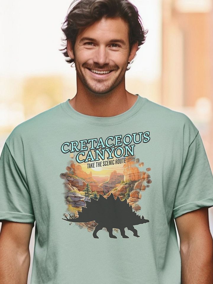 Cretaceous Canyon Hiking T- Shirt product image (1)