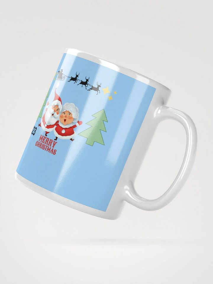 MERRY CHRISTMAS SANTA RIDES 2023 BABY BLUE product image (3)