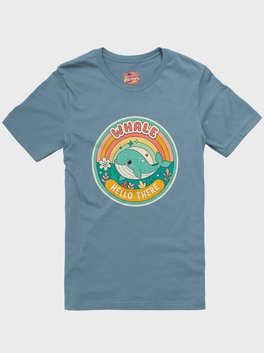 Whimsical Whale Rainbow T-Shirt product image (1)