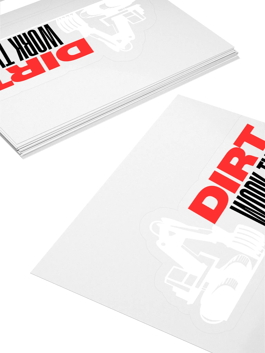 Racing Red Kiss Cut Sticker Set product image (10)