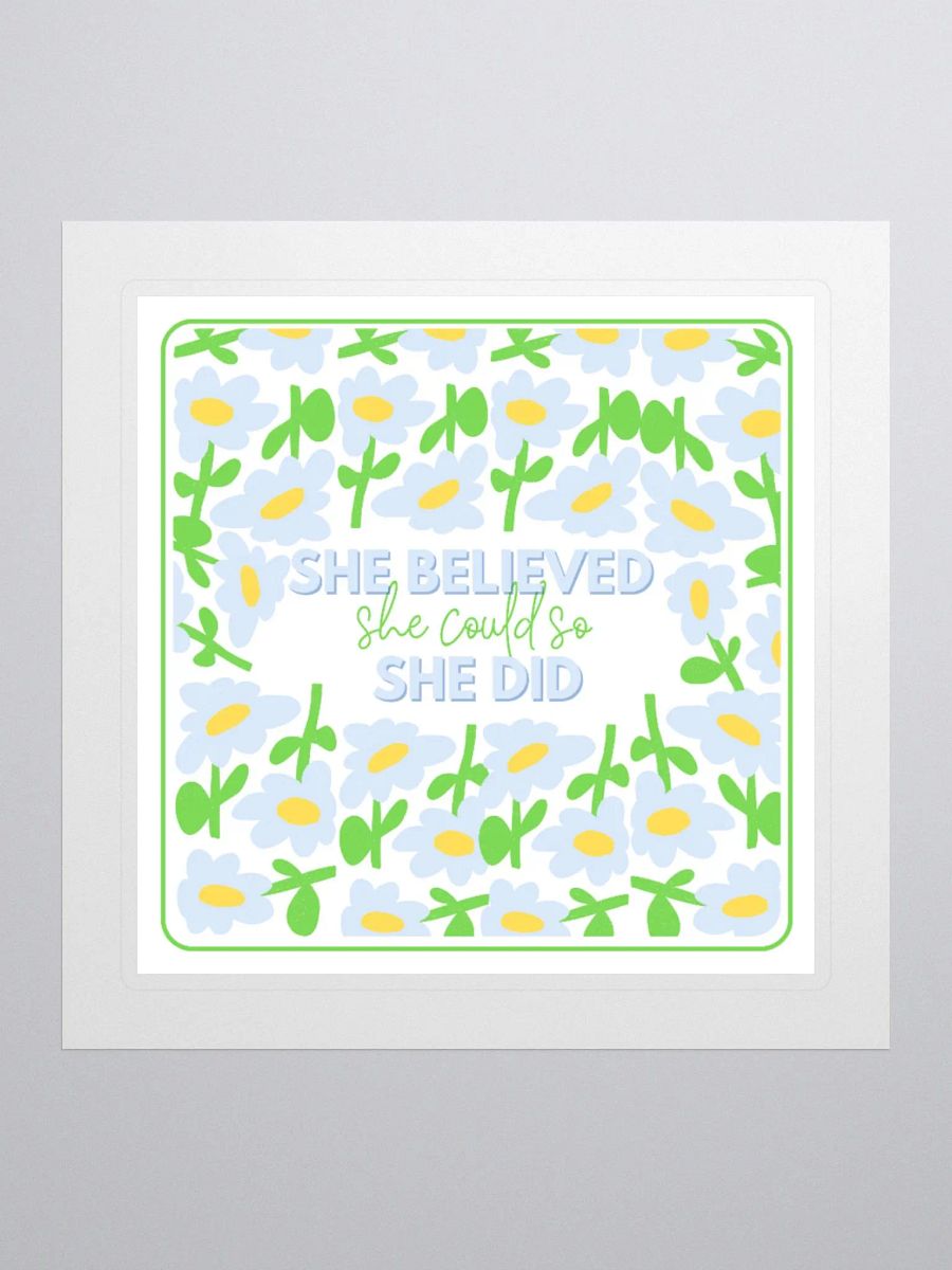 Believe and Achieve Floral Stickers product image (2)