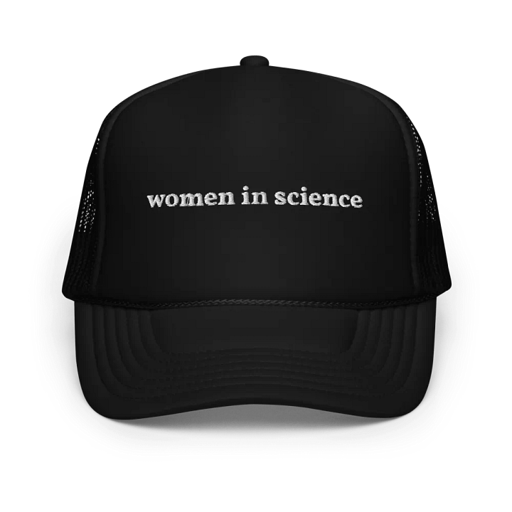 Women in science, college graduation, female scientist, embroidered Trucker Cap product image (1)