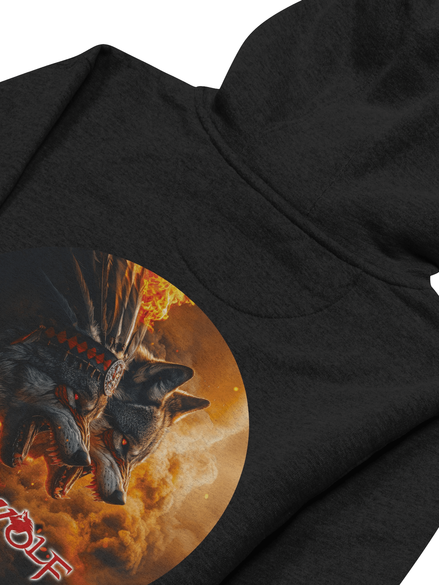 Premium Two Wolf Hoodie product image (2)