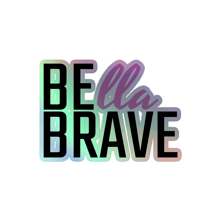 BellaBrave Holographic Sticker product image (2)