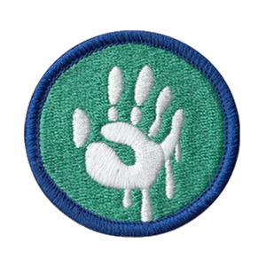 Touched Wet Paint (de)Merit Badge product image (1)