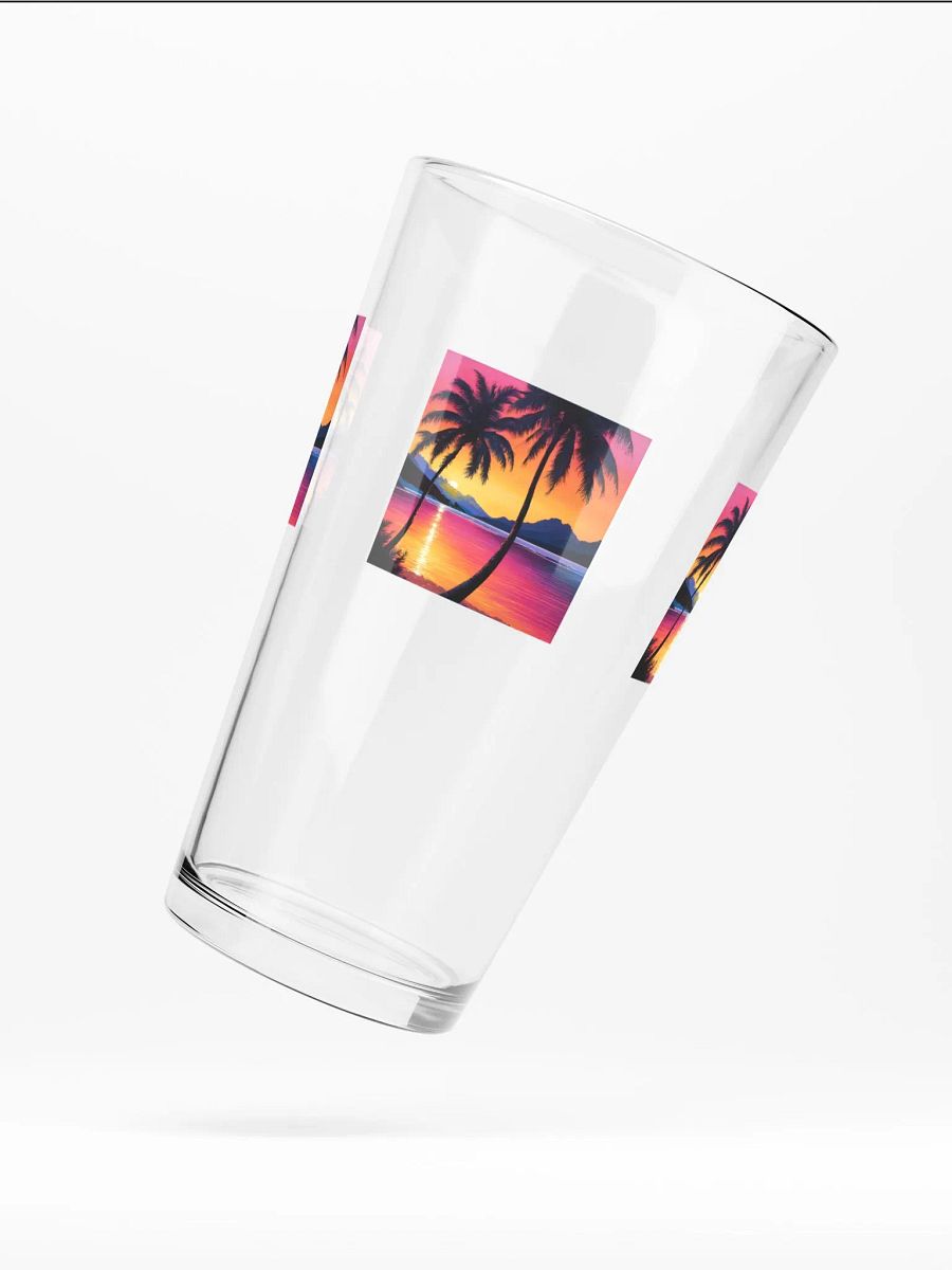 Palm Tree Beer Glass product image (5)