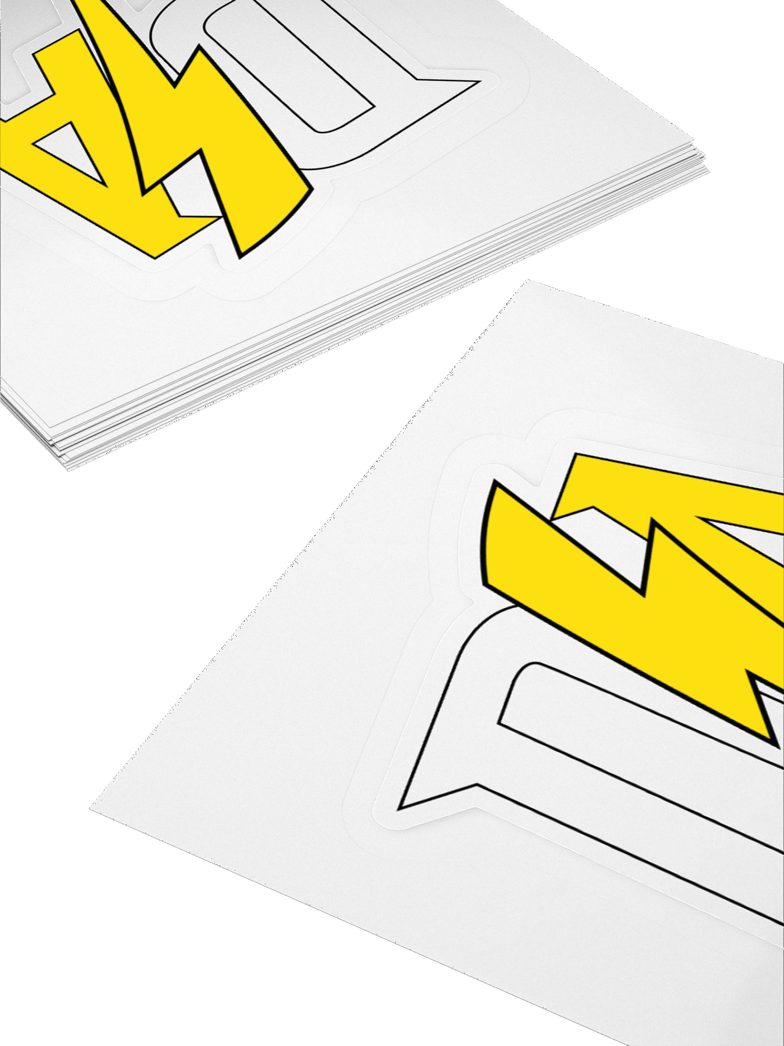 Dash Yellow Sticker product image (4)