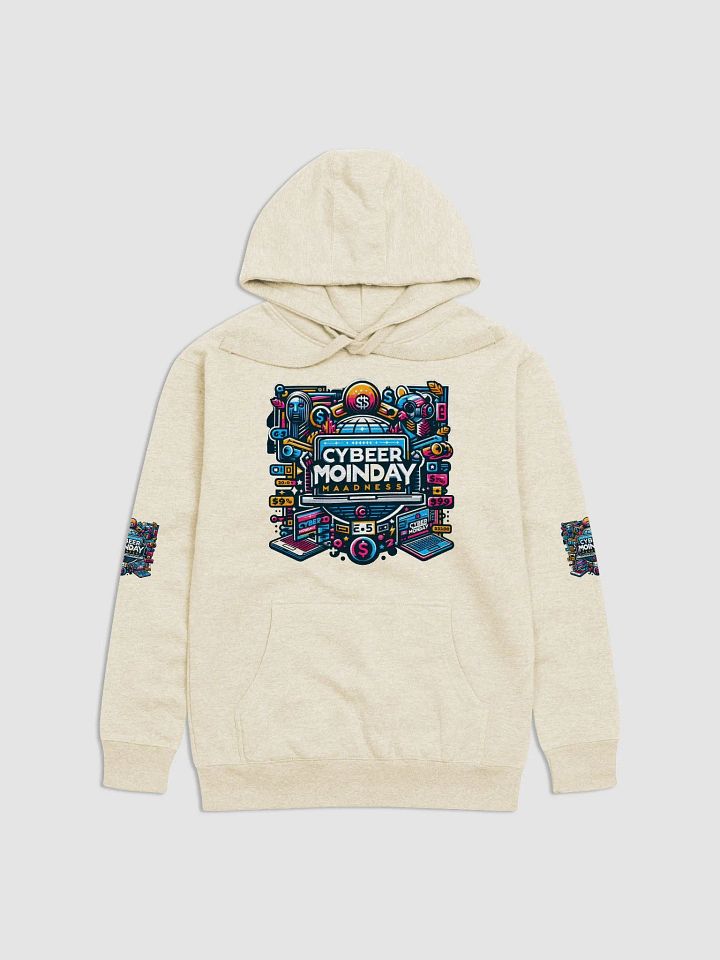 Cybeer Monday Madness Unisex Hoodie product image (4)