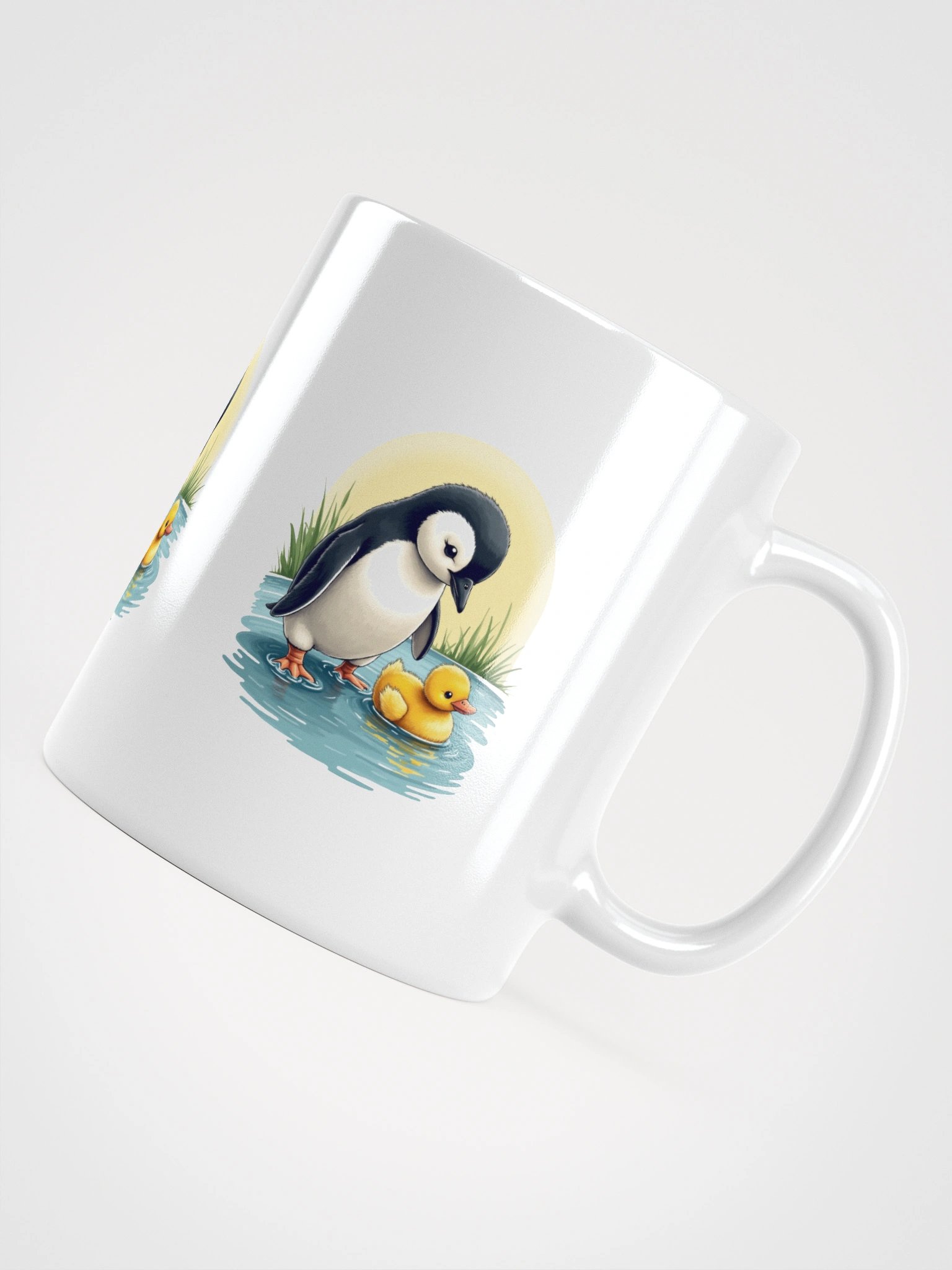 Penguin and Duckling Serenity Mug product image (15)
