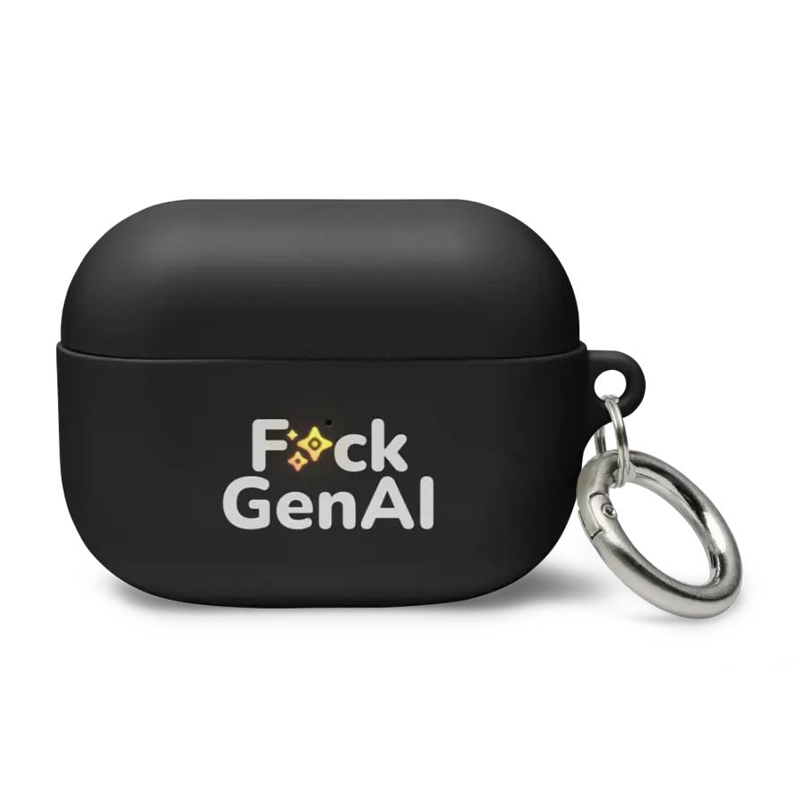Absolut Idiocy AirPods® Case - F✨ck Generative AI product image (4)