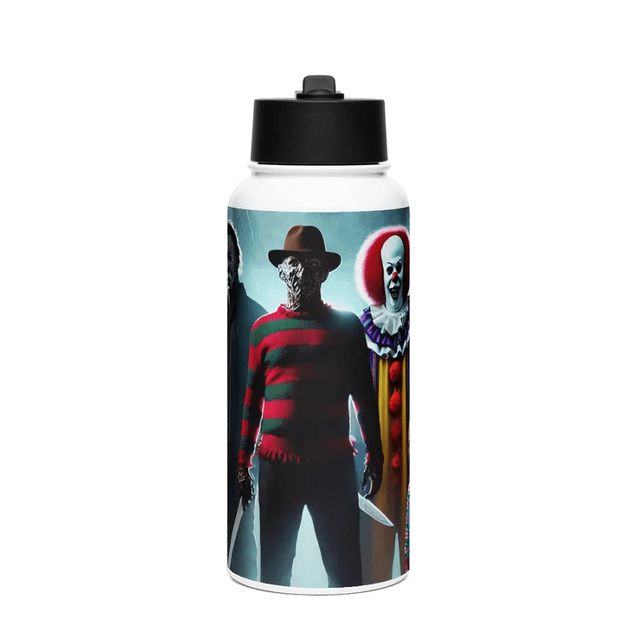 Horror Icons Stainless Steel Water Bottle product image (1)