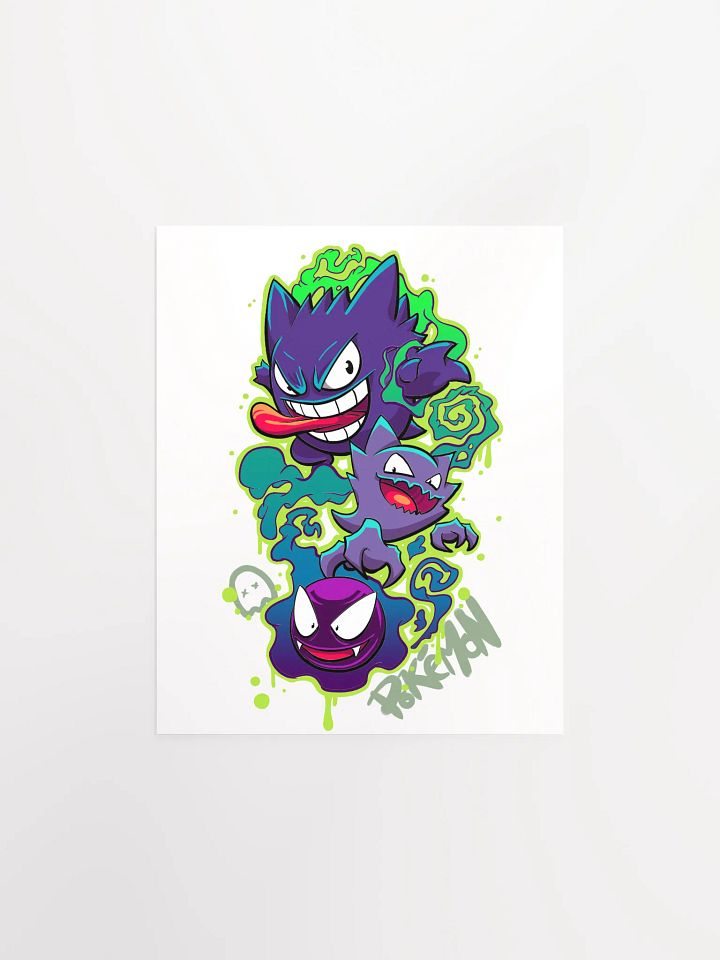 Mischievous Ghost Trio Print product image (1)
