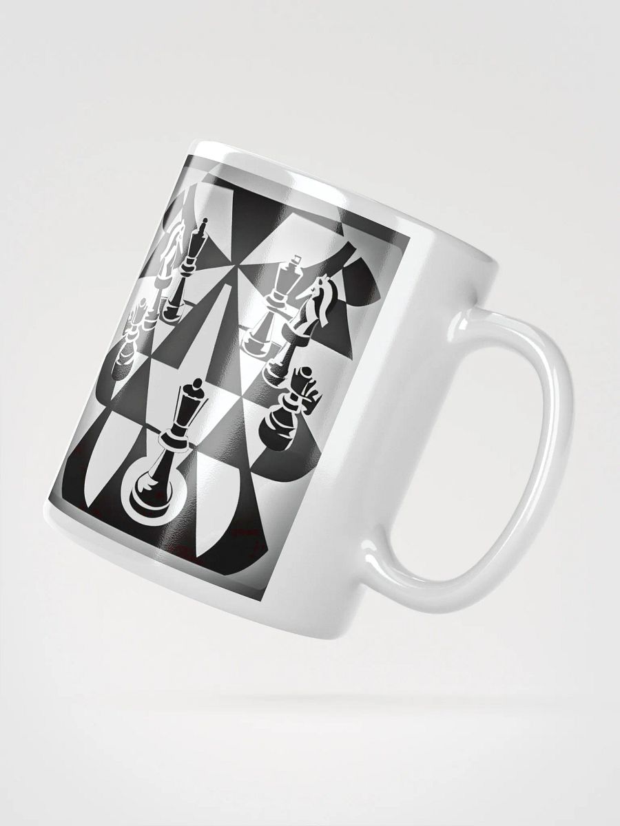 Chess Sigma White Glossy Mug product image (2)