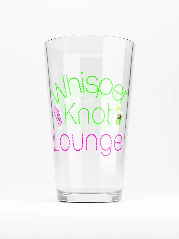 Whisper Knot Lounge Pint Glass (option A) product image (1)