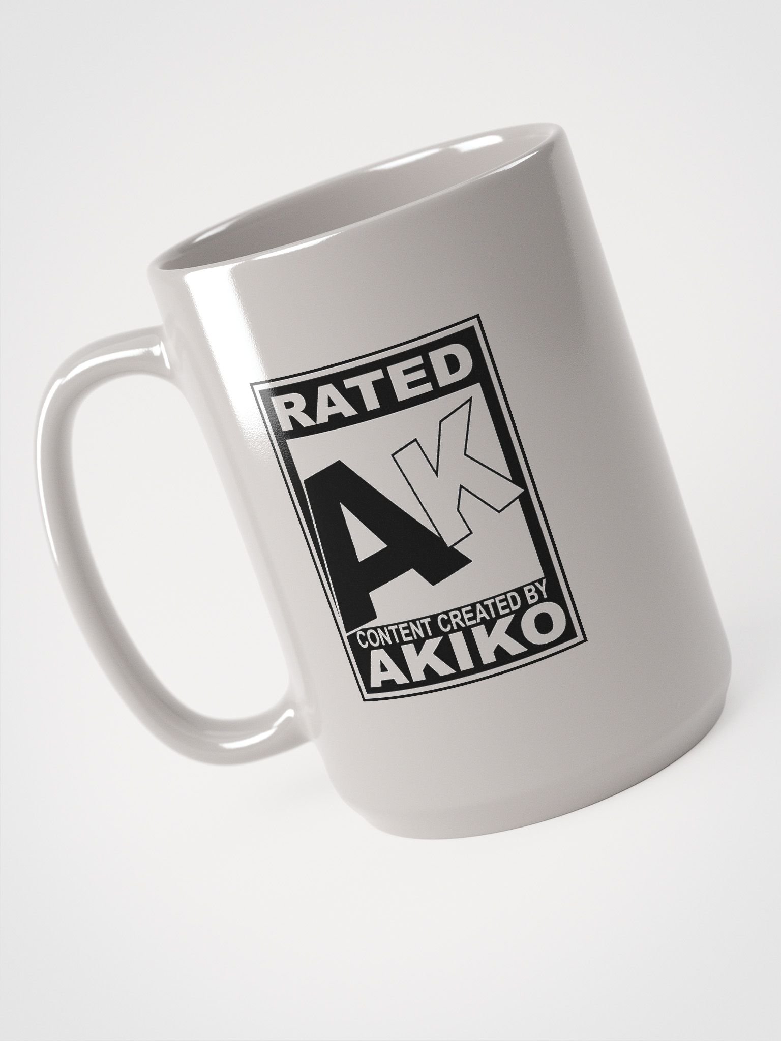 Rated AK (Gaming Rating Parody) Mug [Limited Time Discount] product image (2)