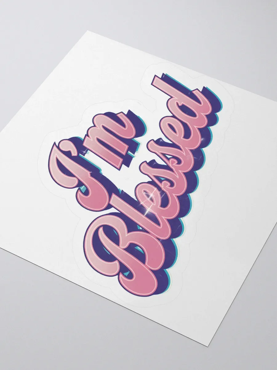 Im Blessed Sticker product image (8)