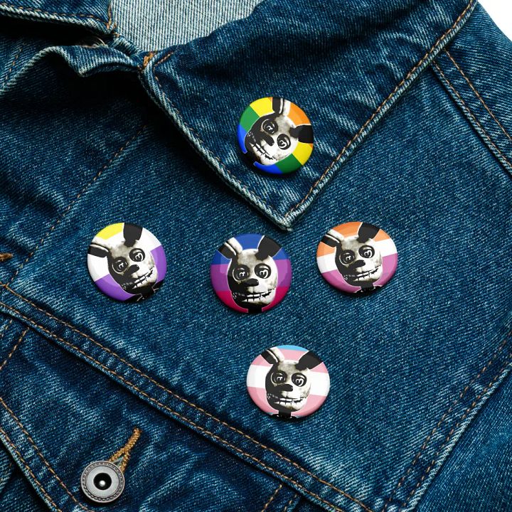 Springy Dark Pride Pins product image (1)
