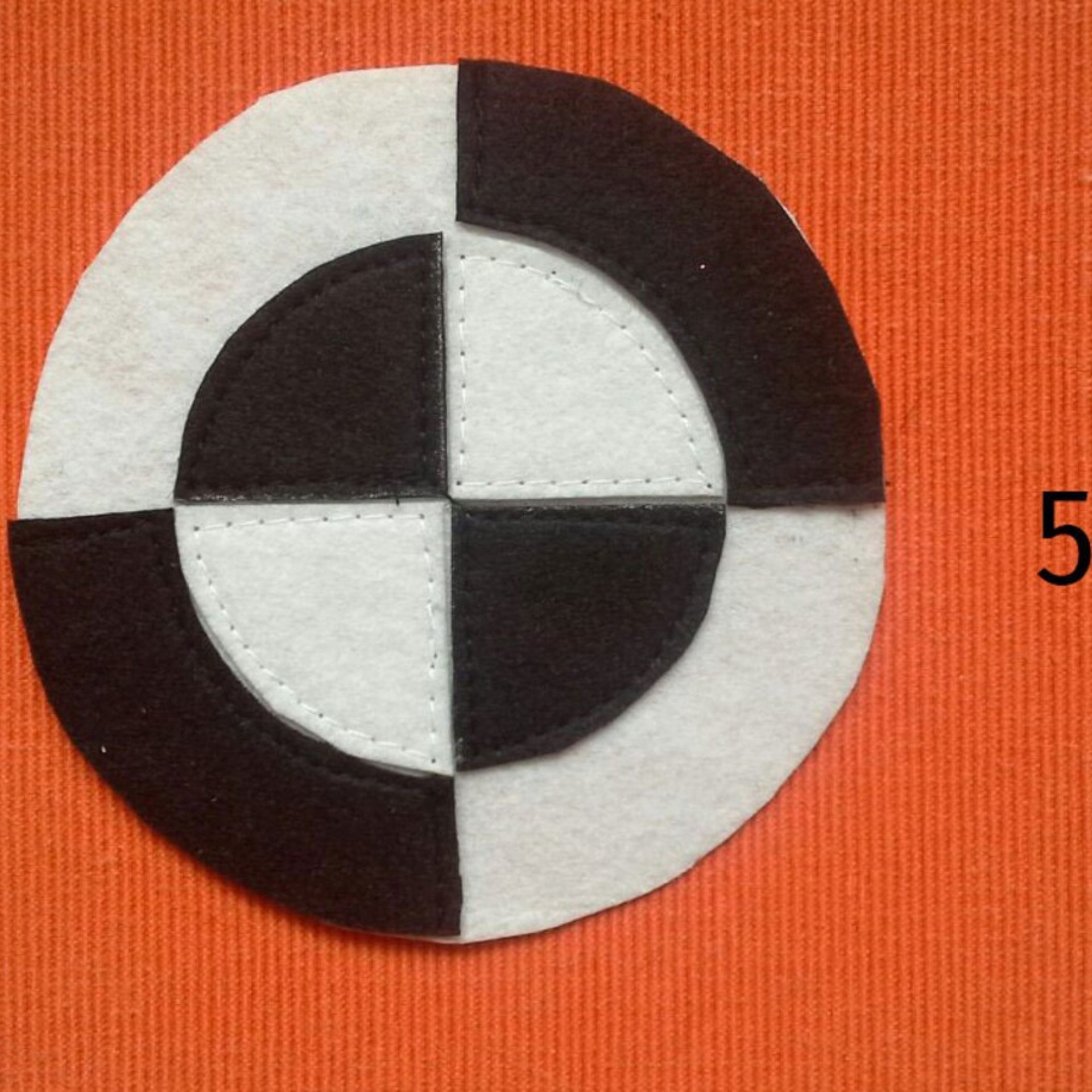 Montessori Black and White Baby Mobile product image (6)