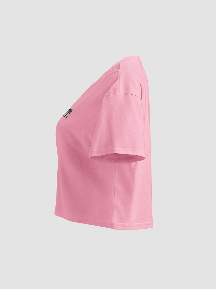 "SelfLove" Women's Premium Crop Top – Bubblegum Pink Edition product image (3)