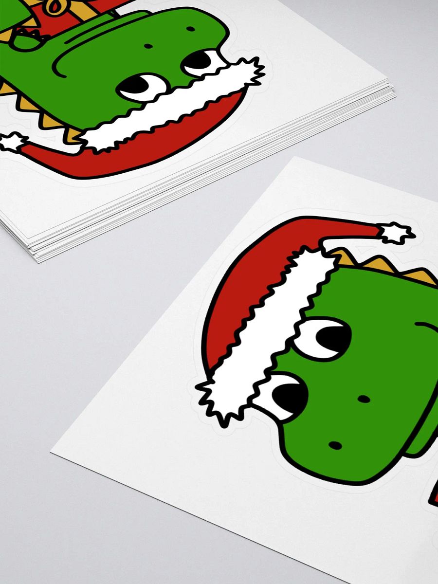 Sticker Club [December] Holiday Sit Dino product image (4)