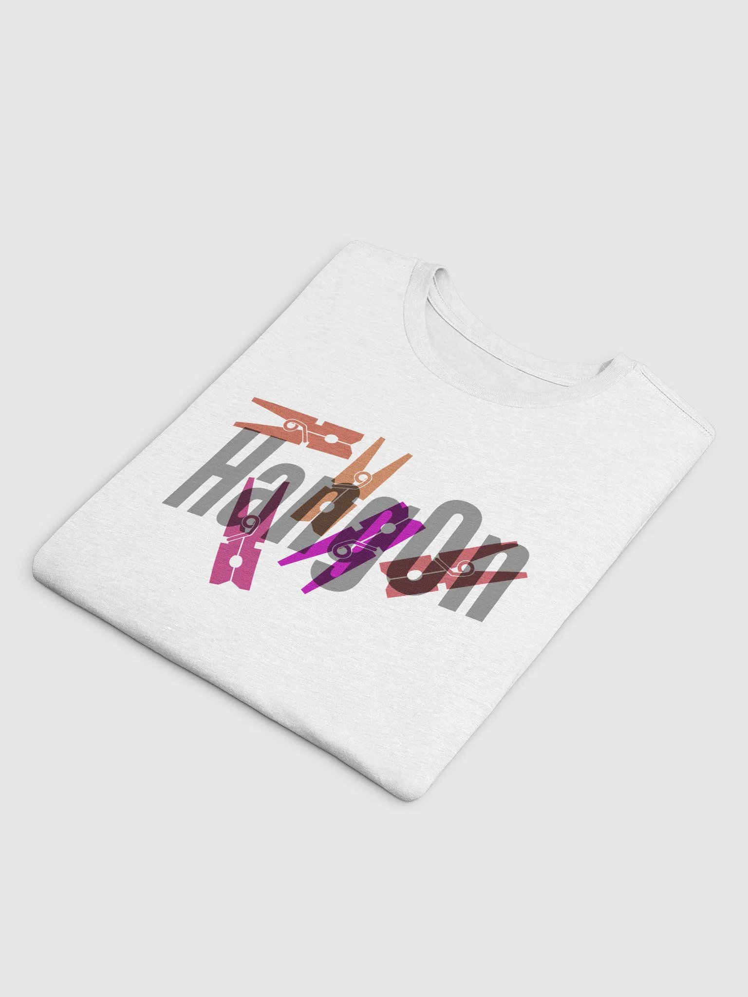 Vibrant Clothespin Collection T-Shirt product image (25)