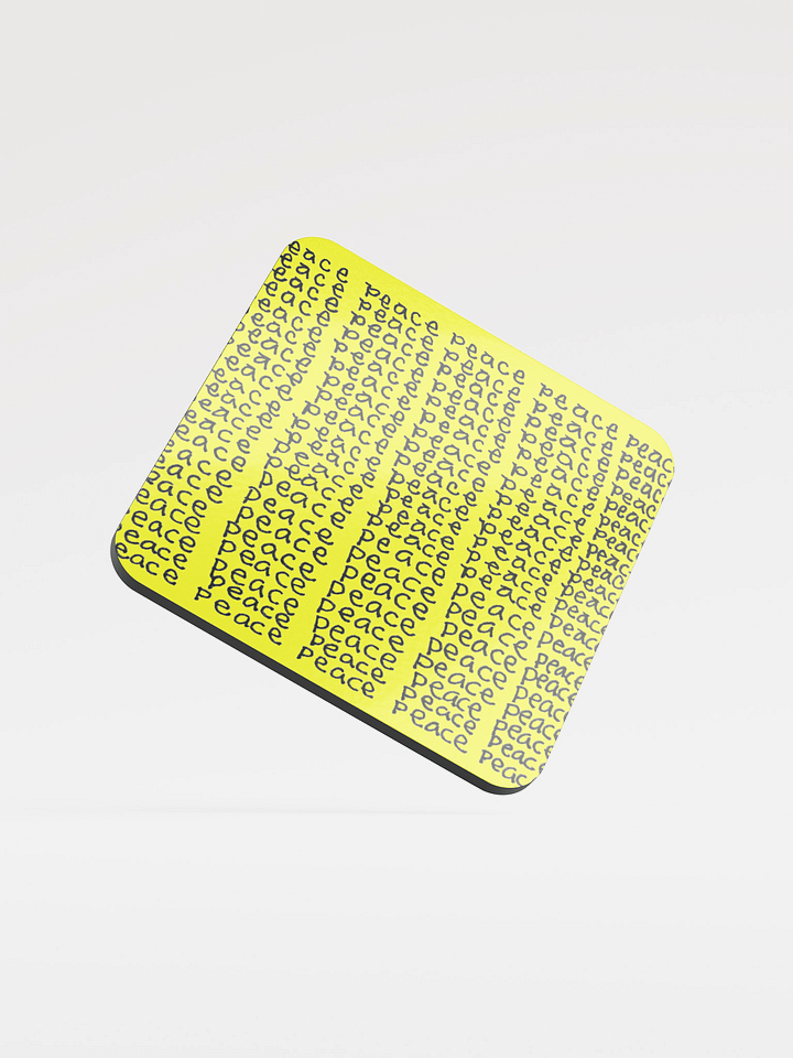 Peace 2 Coaster (Yellow) product image (1)
