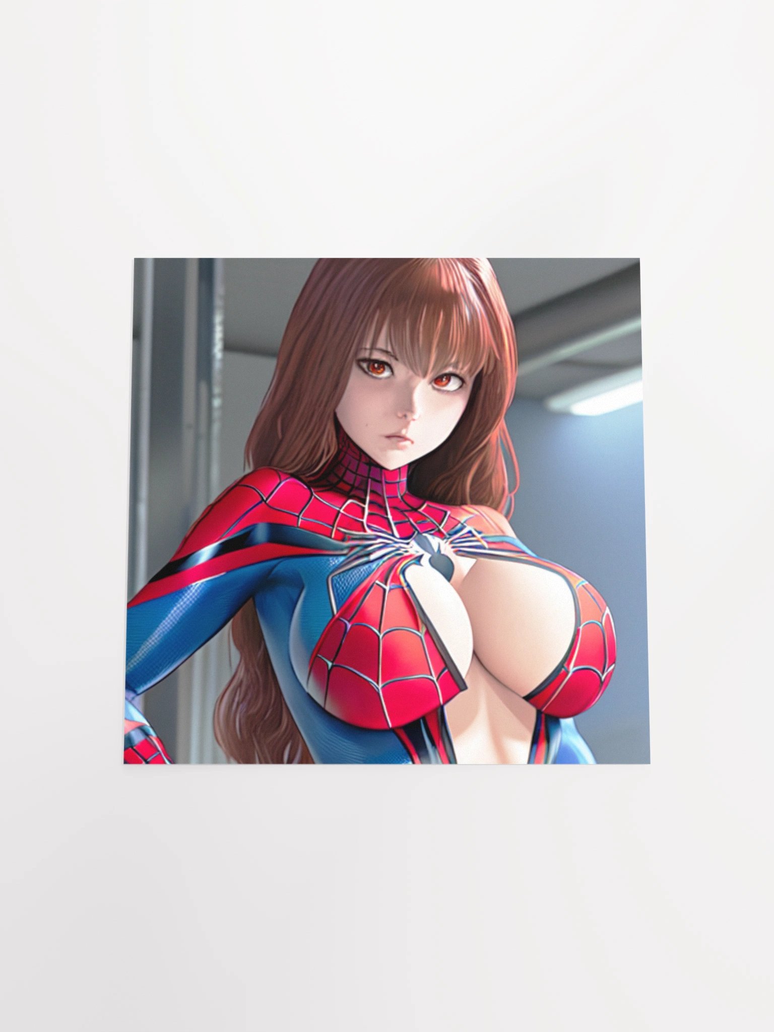 Vibrant Matte Spidey-Women Poster: Transform Your Space! product image (20)