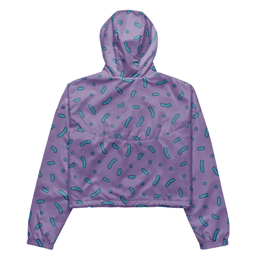 Whimsical Purple Dot All-Over Windbreaker product image (5)