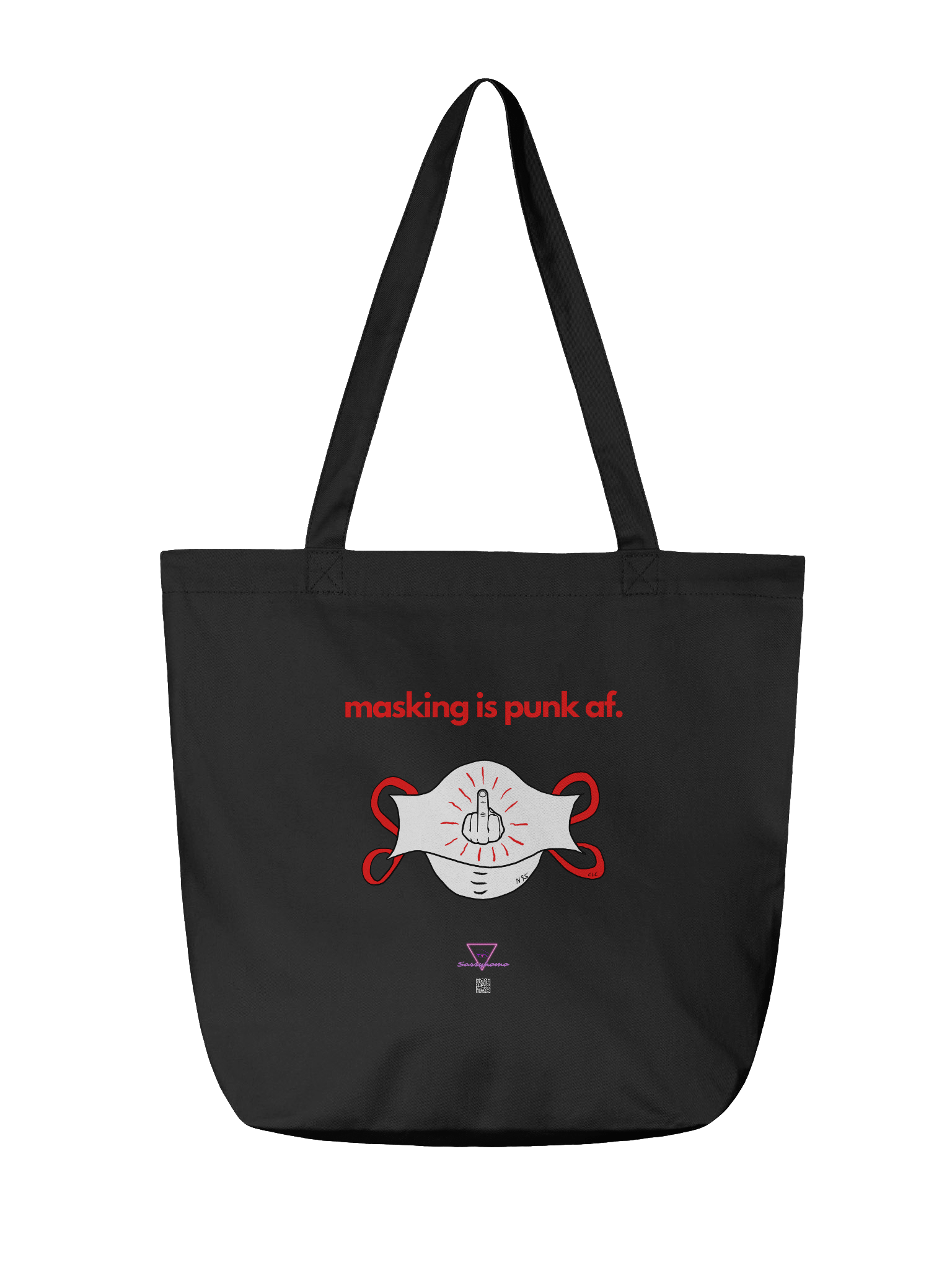 Masking Is Punk AF tote product image (2)