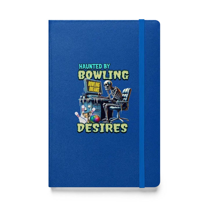 Haunted By Bowling Desires Hardcover Journal product image (1)